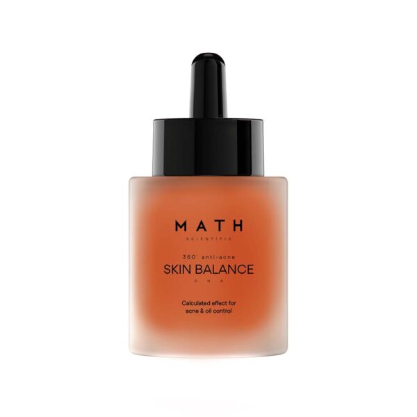 MATH SCIENTIFIC matizuojantis, drėkinantis serumas mišriai odai SKIN BALANCE