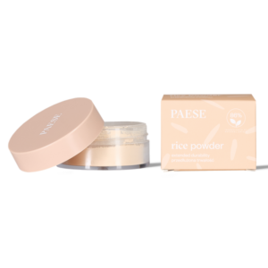PAESE ryžių biri pudra su atspalviu 010 LIGHT BEIGE, 10g