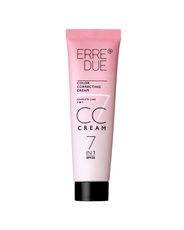 ERRE DUE spalvą koreguojantis makiažo pagrindas Nr. 01 Natural Beige CC CREAM