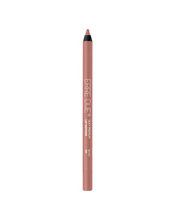 ERRE DUE ilgalaikis lūpų pieštukas Nr. 501 Blush SILKY PREMIUM LIP DEFINER