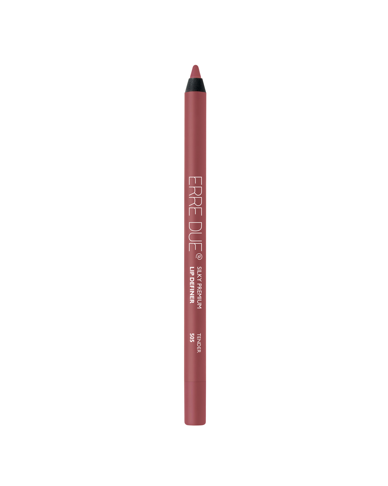 ERRE DUE ilgalaikis lūpų pieštukas Nr. 505 Tender SILKY PREMIUM LIP DEFINER