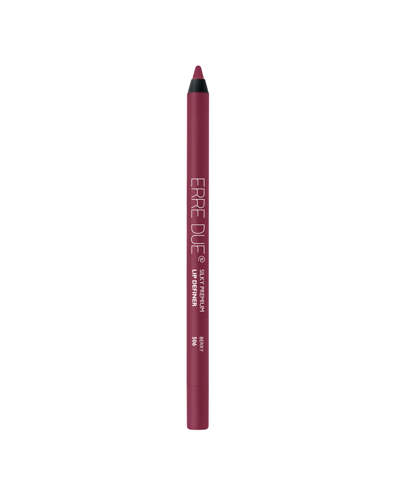 ERRE DUE ilgalaikis lūpų pieštukas Nr. 506 Berry SILKY PREMIUM LIP DEFINER