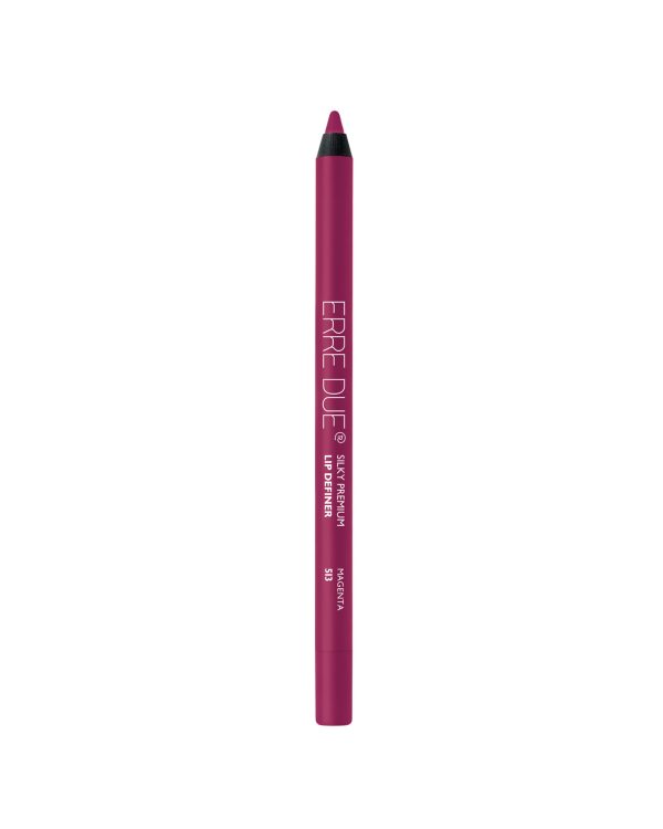 ERRE DUE ilgalaikis lūpų pieštukas Magenta SILKY PREMIUM LIP DEFINER