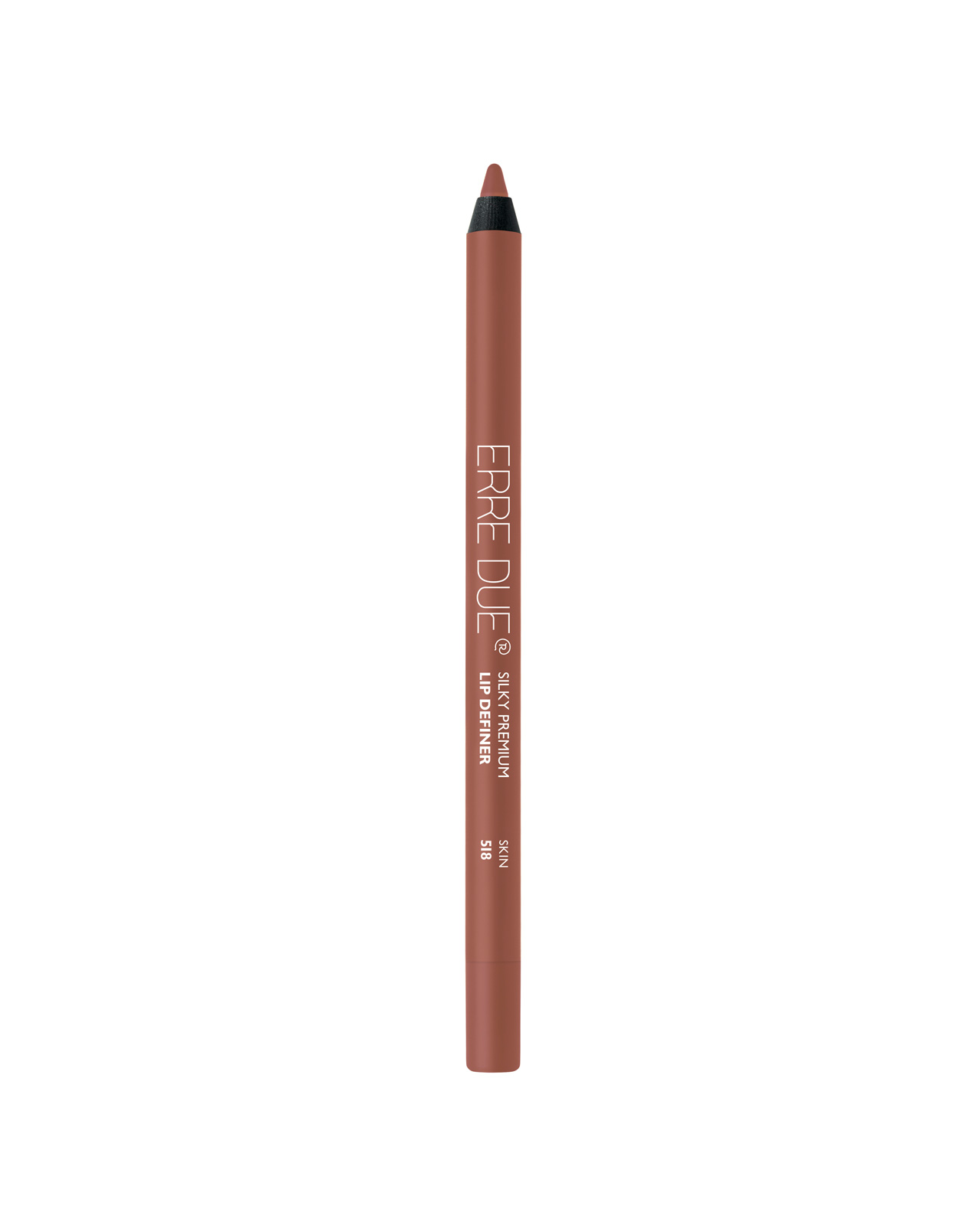 ERRE DUE ilgalaikis lūpų pieštukas Nr. 518 Skin SILKY PREMIUM LIP DEFINER