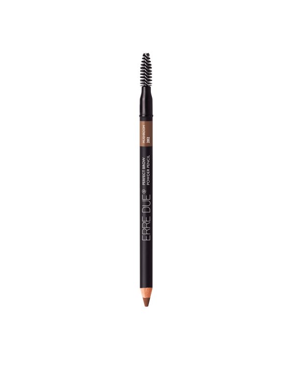 ERRE DUE antakių pieštukas Nr. 202 Mushroom PERFECT BROW POWDER PENCIL