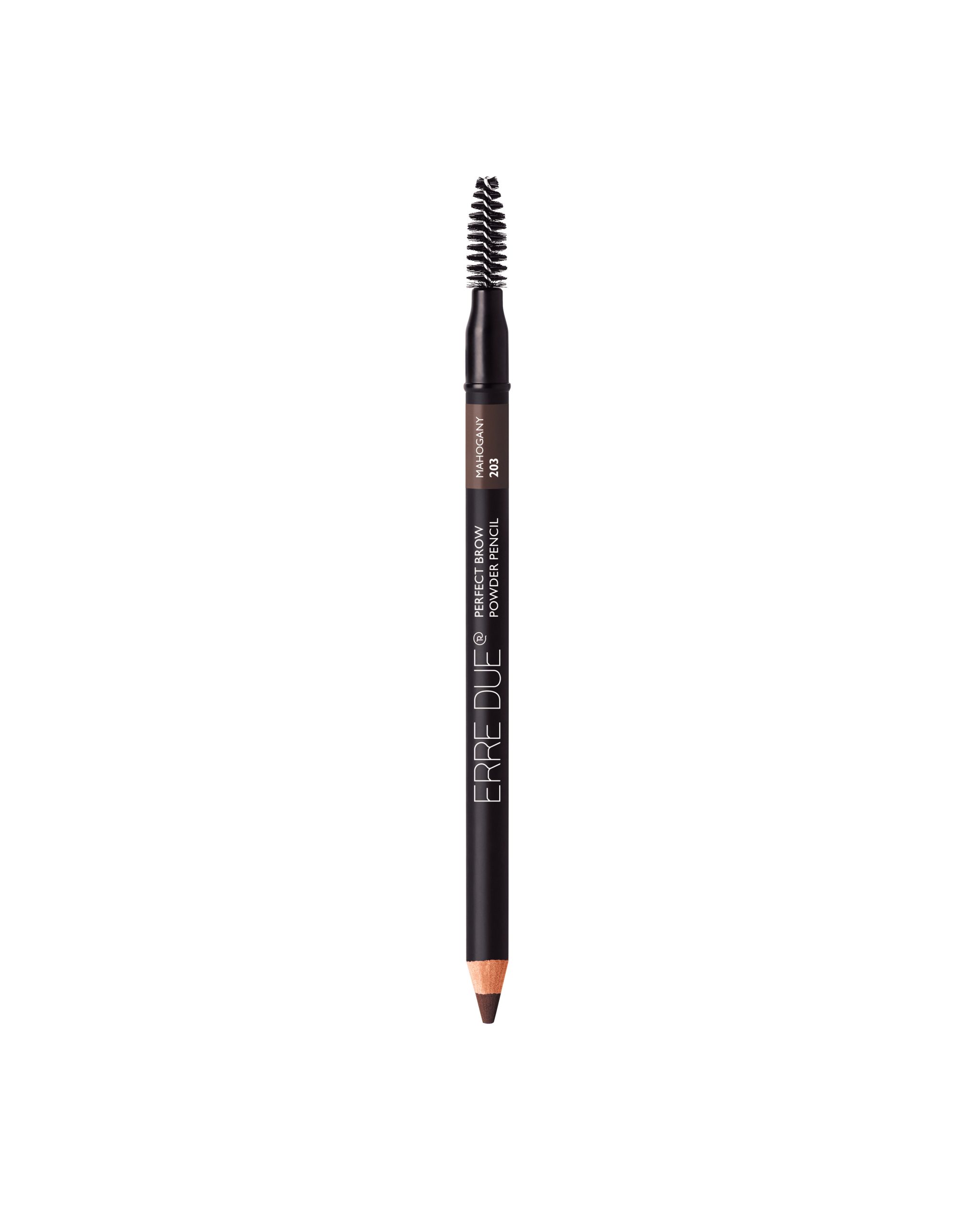 ERRE DUE antakių pieštukas Nr. 203 Mahogany PERFECT BROW POWDER PENCIL