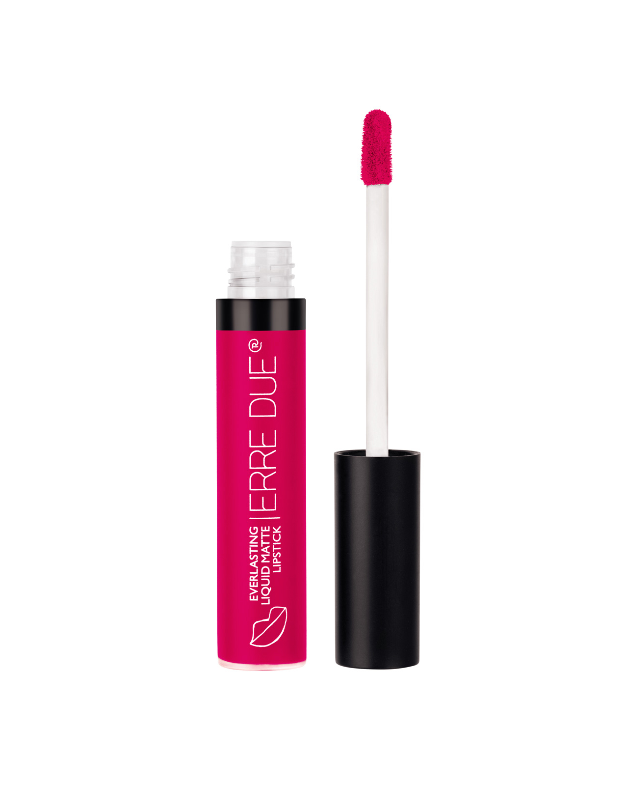 ERRE DUE skysti matiniai lūpų dažai Nr. 619 Lips Do Lie! EVERLASTING LIQUID MATTE LIPSTICK