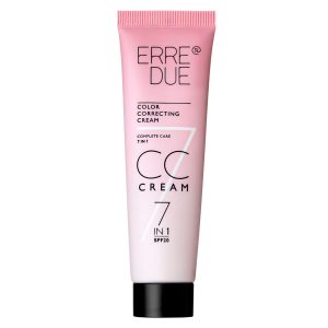 ERRE DUE spalvą koreguojantis makiažo pagrindas Nr. 00 Pale Rose CC CREAM