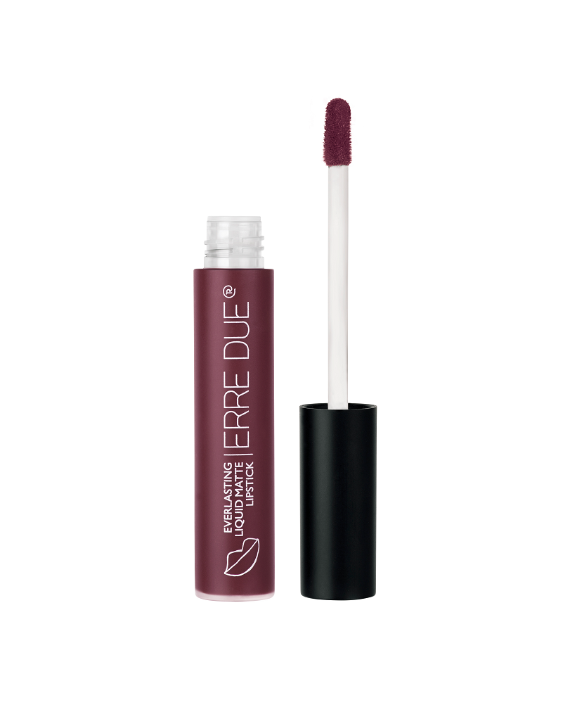 ERRE DUE skysti matiniai lūpų dažai Lights Out EVERLASTING LIQUID MATTE LIPSTICK