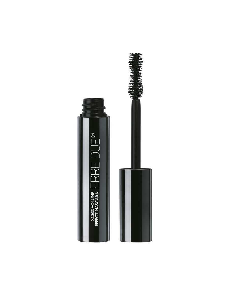 ERRE DUE blakstienų tušas Nr. 801 Black XCESS VOLUME EFFECT MASCARA