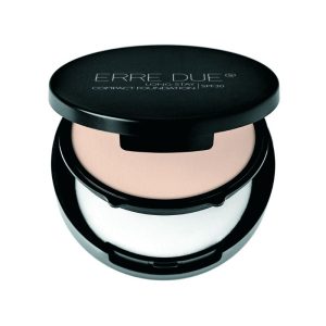 ERRE DUE kompaktinis makiažo pagrindas Bare LONG-STAY COMPACT FOUNDATION SPF30