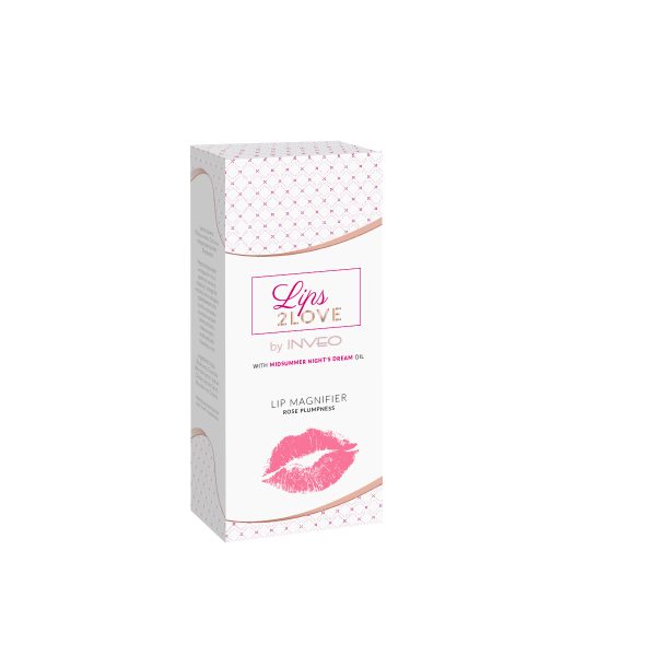 INVEO putlinamasis lūpų blizgis avietės atspalvio LIPS2LOVE