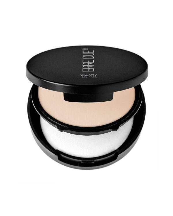 ERRE DUE kompaktinė pudra Nr. 201 COMPACT POWDER OIL-FREE