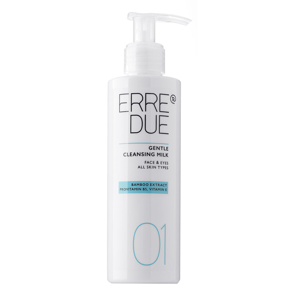 ERRE DUE švelnus valomasis pienelis GENTLE CLEANSING MILK