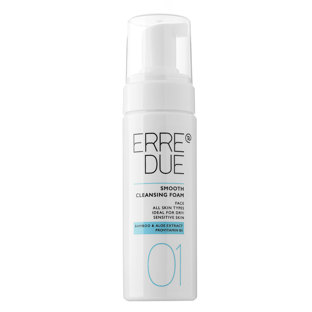 ERRE DUE valomosios putos SMOOTH CLEANSING FOAM