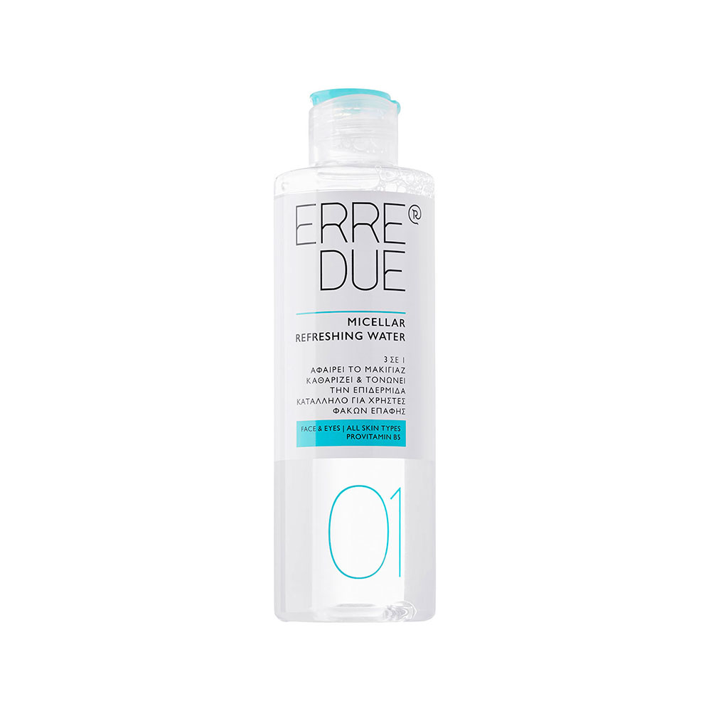 ERRE DUE valomasis micelinis vanduo MICELLAR REFRESHING WATER