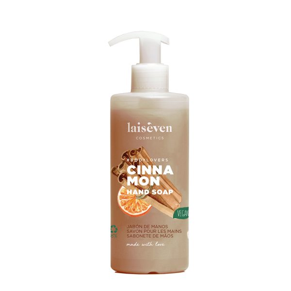LAISEVEN skystas rankų muilas cinamono kvapo HAND SOAP CINNAMON ROLL & CREAM