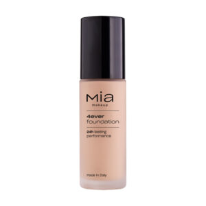 MIA MAKEUP ilgai išliekantis makiažo pagrindas 4EVER FLUID FOUNDATION