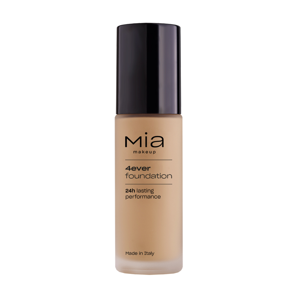 MIA MAKEUP ilgai išliekantis makiažo pagrindas 4EVER FLUID FOUNDATION