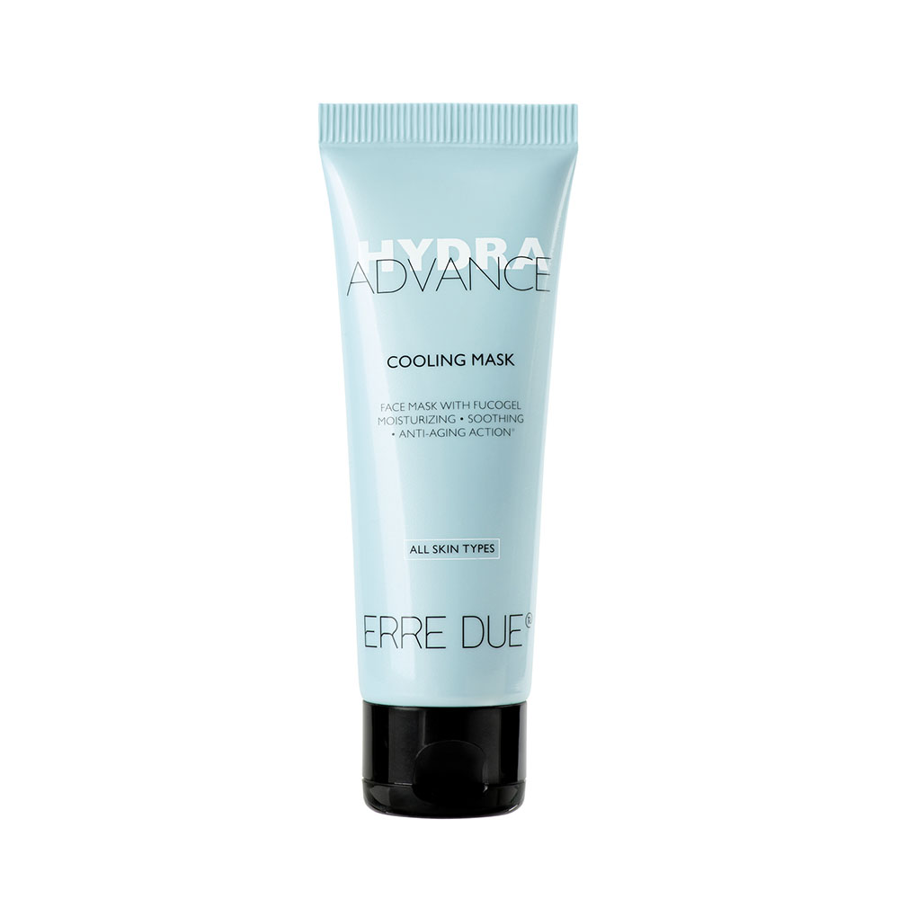 ERRE DUE vėsinanti ir drėkinanti veido kaukė HYDRA ADVANCE COOLING MASK