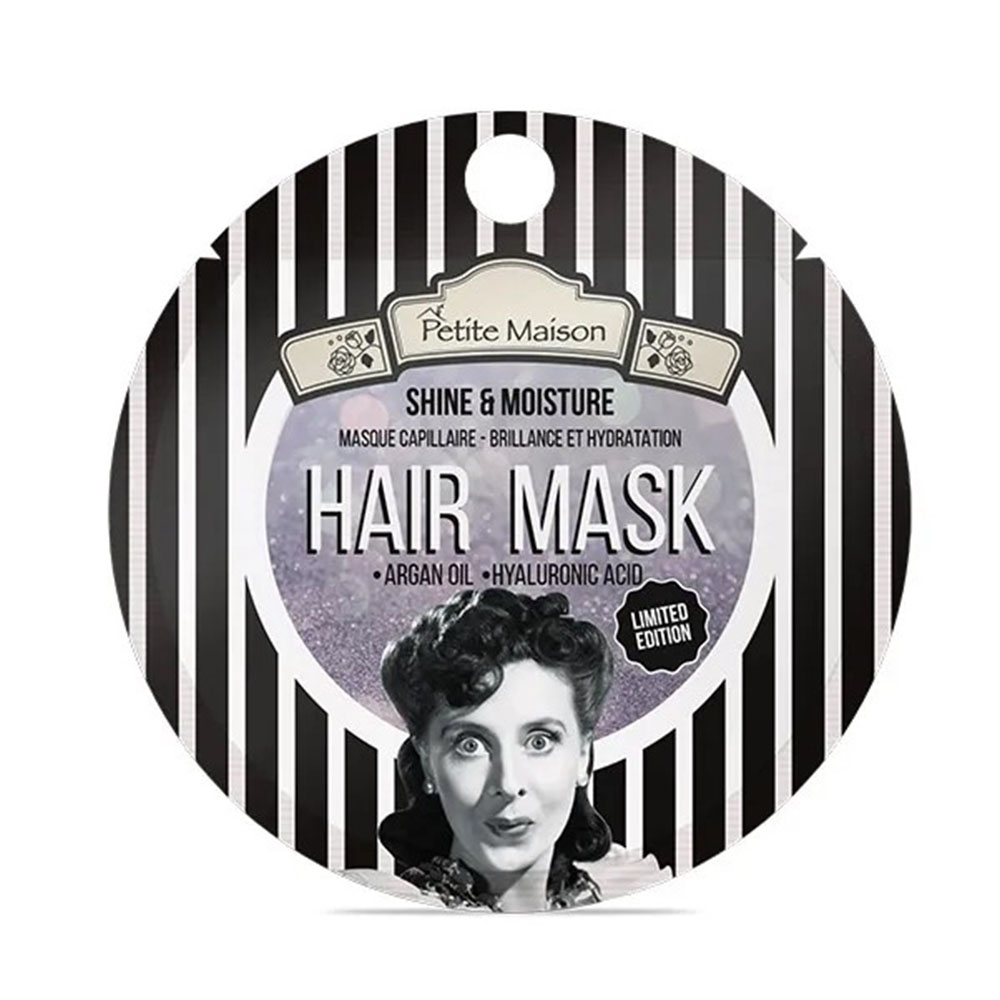 PETITE MAISON spindesio ir drėgmes suteikianti plaukų kaukė HAIR MASK SHINE&MOISTURE