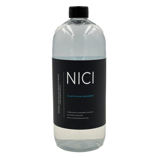 NICI dėmių valiklio papildymas su aktyviuoju deguonimi