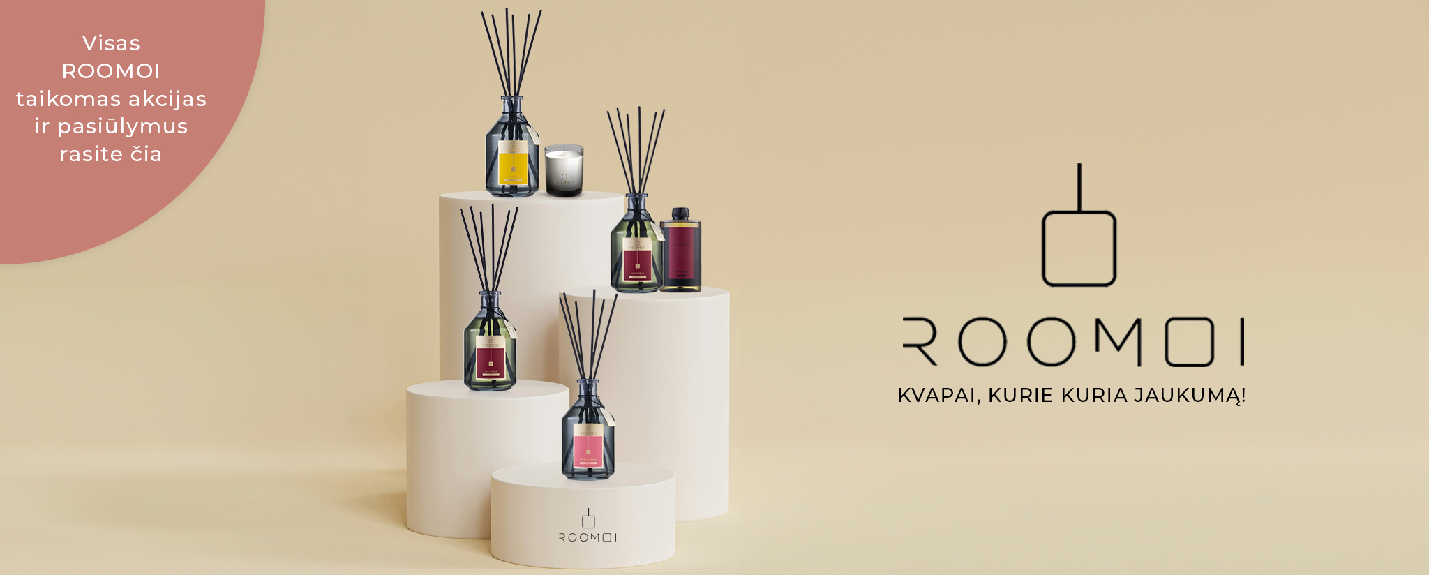 ROOMOI naujiemos banner web 2048x824px 2025