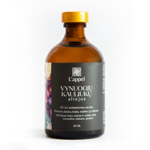 LAPPEL vynuogių kauliukų aliejus, 110 ml