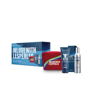 LES PERLES D'ORIENT rinkinys vyrams SAVOIR FAIRE EDP, 150ml + dušo gelis 100 ml + kosmetinė