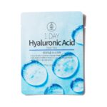 MEDB lakštinė veido kaukė su hialuronu 1 DAY HYALURONIC ACID, 27g