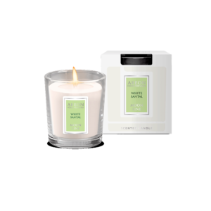 AREON MOON LINE kvapioji žvakė WHITE SANTAL, 1vnt