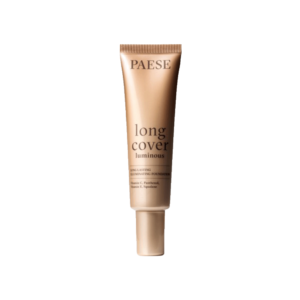 PAESE švytėjimo suteikiantis makiažo pagrindas LONG COVER (0.5 Ivory), 30ml