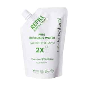 BADE NATURAL stiprinamojo plaukų toniko su rozmarinu papildymas PURE ROSEMARY WATER, 200ml