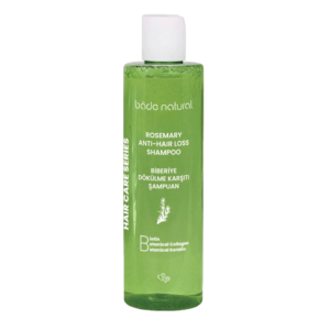 BADE NATURAL šampūnas nuo plaukų slinkimo su rozmarinu ROSEMARY, 250ml