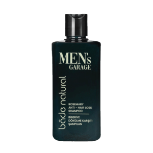 BADE NATURAL šampūnas nuo plaukų slinkimo vyrams MEN'S GARAGE, 300ml