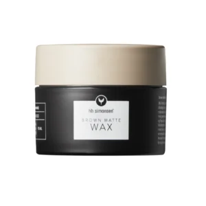 HH SIMONSEN matinis plaukų vaškas BROWN MATTE CLAY WAX, 90ml