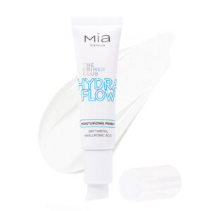 MIA MAKEUP drėkinanti makiažo bazė su hialurono rūgštimi HYDRA FLOW, 30ml