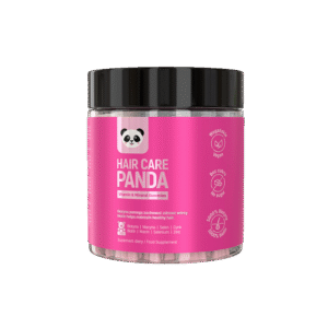 HAIR CARE PANDA veganiški guminukai plaukams be cukraus, 300g