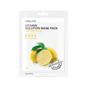 LEBELAGE lakštinė veido kaukė VITAMIN SOLUTION MASK PACK, 25g