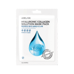 LEBELAGE lakštinė veido kaukė HYALURONIC COLLAGEN SOLUTION MASK PACK, 25g