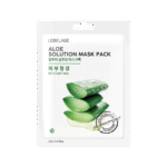 LEBELAGE lakštinė veido kaukė ALOE SOLUTION MASK PACK, 25g