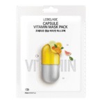 LEBELAGE lakštinė veido kaukė CAPSULE VITAMIN MASK PACK, 28ml