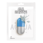 LEBELAGE lakštinė veido kaukė CAPSULE AQUA MASK PACK, 28ml