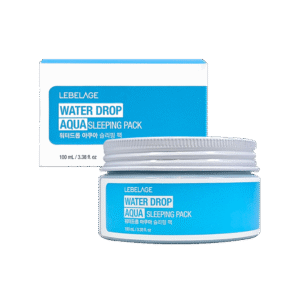 LEBELAGE naktinė veido kaukė WATER DROP AQUA SLEEPING PACK, 100ml