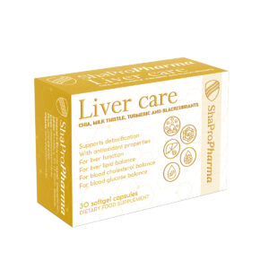SHAPROPHARMA maisto papildas LIVER CARE, 36g (30 kapsulių)