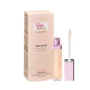 INVEO skaidrus putlinamasis lūpų blizgis LIPS2LOVE, 6,5ml
