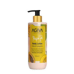 AGIVA kūno losjonas MANGO & PAPAYA, 500ml