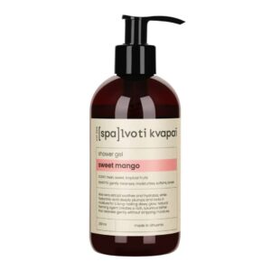 SPALVOTI KVAPAI dušo gelis SWEET MANGO, 250ml