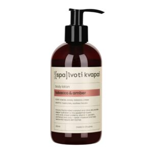 SPALVOTI KVAPAI kūno losjonas TOBACCO & AMBER, 250ml