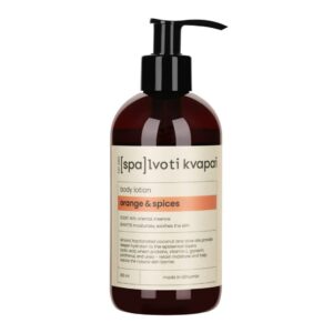 SPALVOTI KVAPAI kūno losjonas ORANGE & SPICES, 250ml